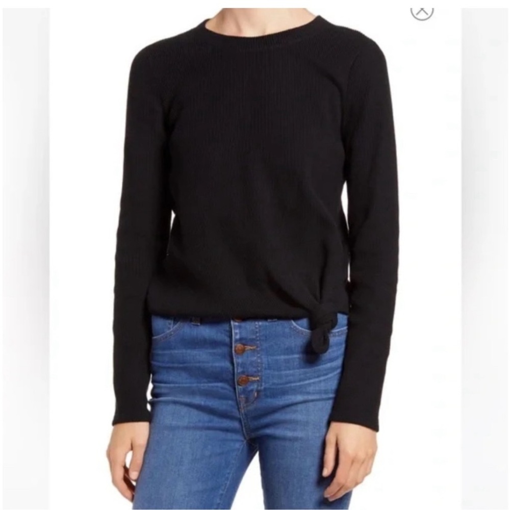 Madewell Elwood Knot Front Top Sz xxl